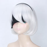 NieR: Automata YoRHa 2B wig cosplay accessory