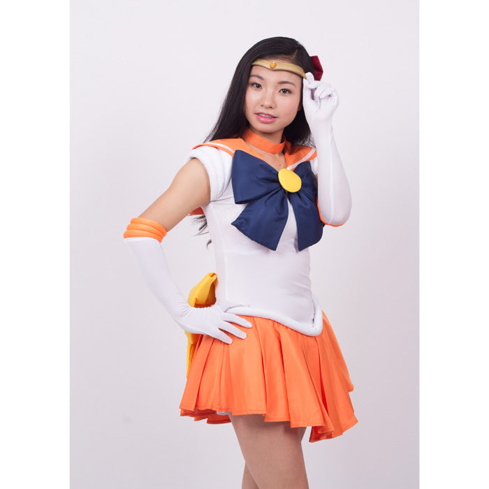 Sailor Moon Sailor Venus Minako Aino dress cosplay costume good