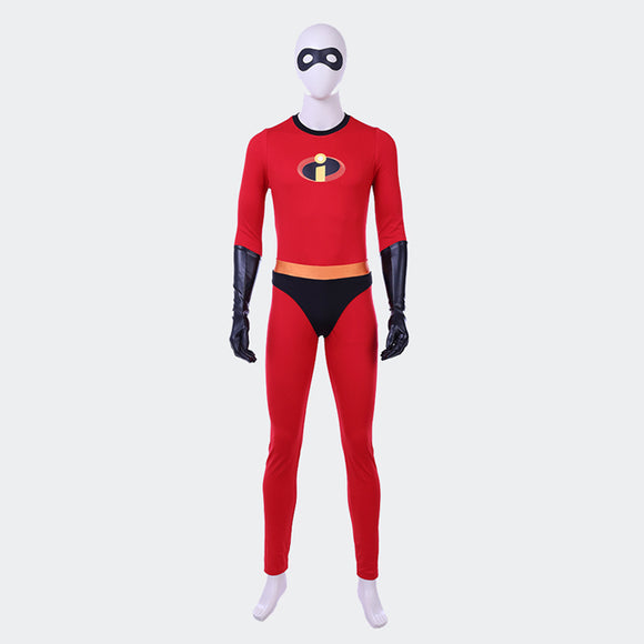 The Incredible Mr Incredible cosplay costume Bob Parr Halloween costume superhero suit