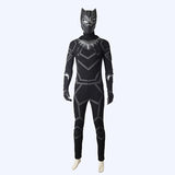 Black Panther T Challa hero cosplay costumes Superhero Halloween men jumpsuit