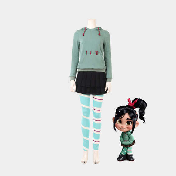 Wreck It Ralph Vanellope cosplay costume Halloween 