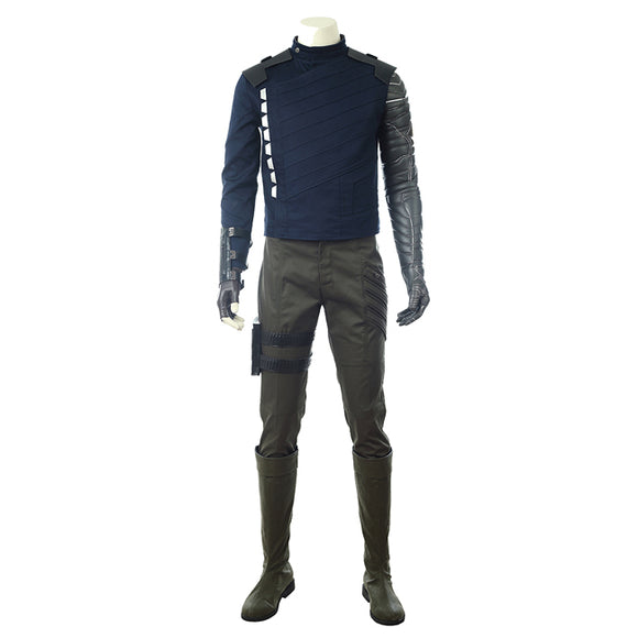 Avengers 3 Infinity War  Bucky winter soldier cosplay costume