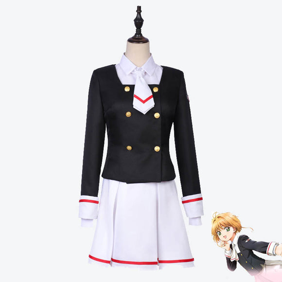 Card Captor Clear Card Sakura costume cosplay uniform