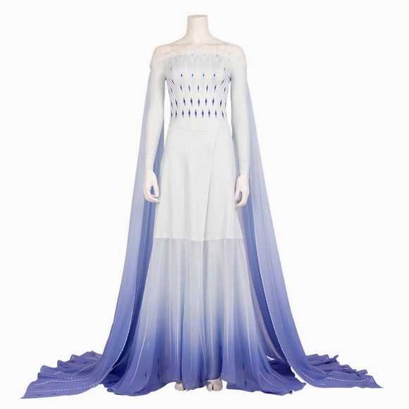 Elsa cosplay dress costume