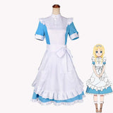 Sword Art Online Alice Good quality female Maid dress cosplay costume