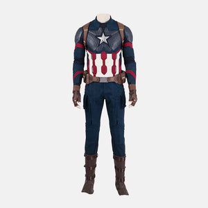 Avengers 4 Captain America cosplay costume