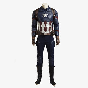 Avengers Infinity War Steve Rogers cosplay costume superman suit Halloween outfit
