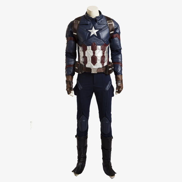 Avengers Infinity War Steve Rogers cosplay costume superman suit Halloween outfit