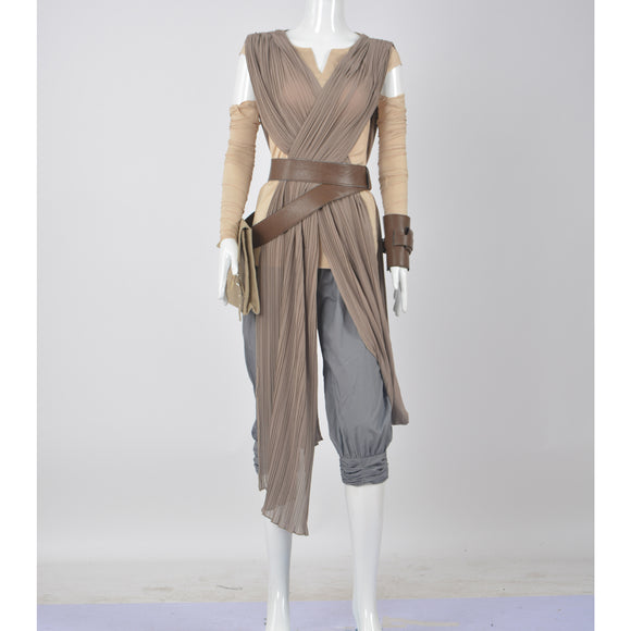 Star Wars - Rey dress costume cosplay outfit Halloween