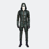 Green Arrow Season 5 Oliver Queen cosplay costume Halloween outfit
