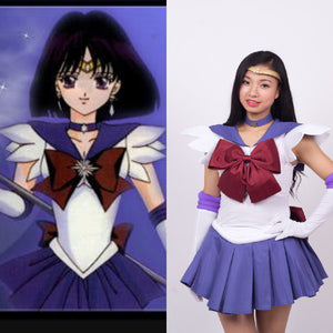 Sailor Moon Tomoe Hotaru Sailor Saturn cosplay costume