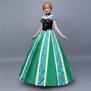 Buy high quality Frozen Anna Princess cosplay dress costume