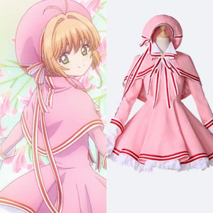 Card Captor Sakura costume cosplay pink dress