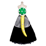 Super Mario Princess Bowsette costume cosplay dress