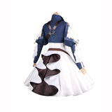 Violet Evergarden cosplay costume women dress beautiful white blue Halloween